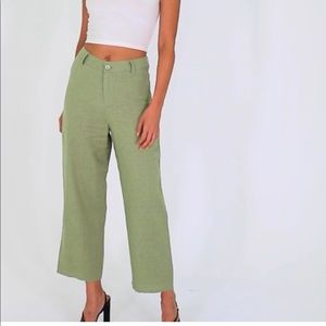 AFENDS SIREN HEMP PANT SAGE